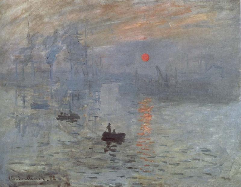 Claude Monet Sunrise